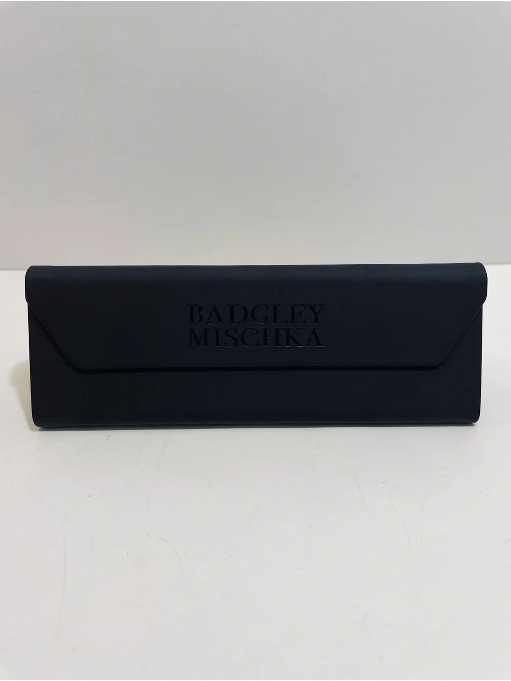 Badgley Mischka Black Trifold Eyewear Case